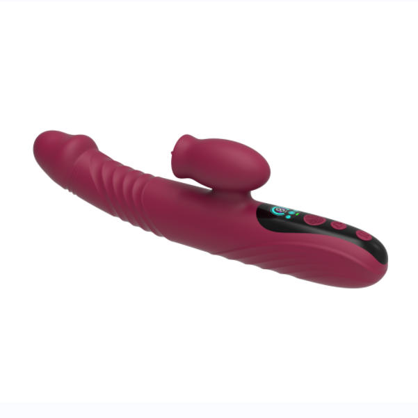 Heatable Telescopic rabbit vibrator