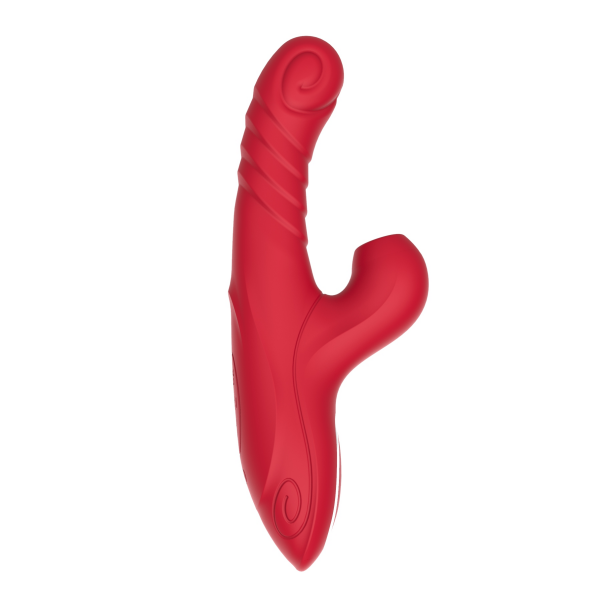 Thrusting Suction Dildo