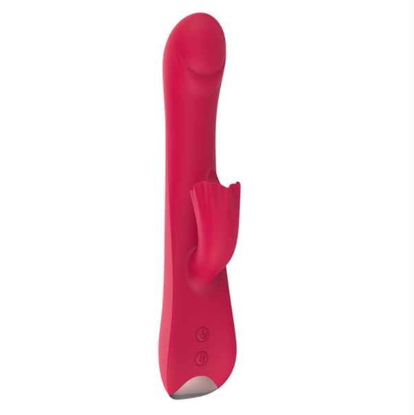 telescopic tongue licking vibrator