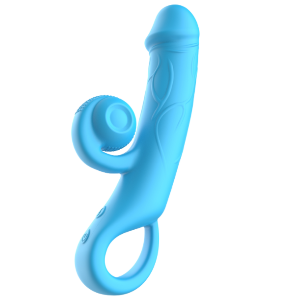 Silicone dildo vibrator